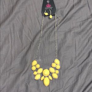 Necklace with matching earrings